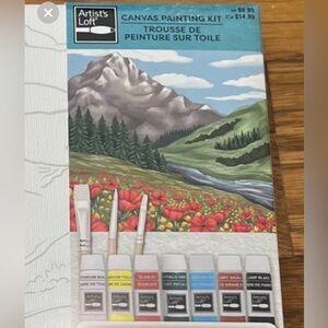 Canvas Painting Kit with Paints